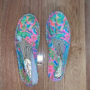 Lilly Pulitzer Espadrilles sz 9